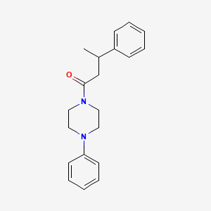 molecular formula C20H24N2O B11171542 3-Phenyl-1-(4-phenylpiperazin-1-yl)butan-1-one 