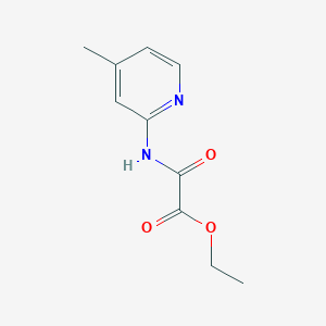 molecular formula C10H12N2O3 B11171566 Ethyl 2-((4-methylpyridin-2-yl)amino)-2-oxoacetate CAS No. 349119-54-6