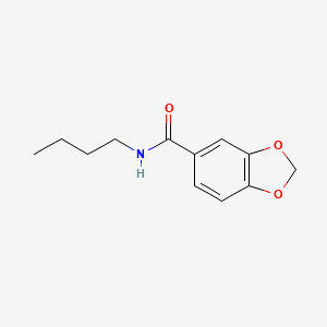 N-butyl-1,3-benzodioxole-5-carboxamide