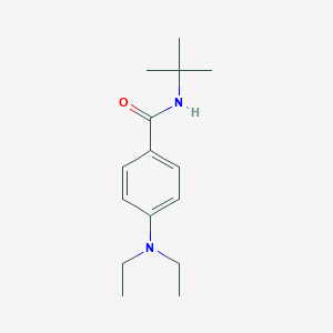 molecular formula C15H24N2O B11171670 N-tert-butyl-4-(diethylamino)benzamide 