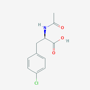 molecular formula C11H12ClNO3 B111717 (R)-2-Acetamido-3-(4-chlorophenyl)propanoic acid CAS No. 135270-40-5