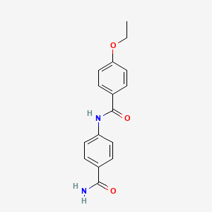 N-(4-carbamoylphenyl)-4-ethoxybenzamide