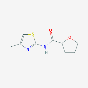 N-(4-methyl-1,3-thiazol-2-yl)oxolane-2-carboxamide