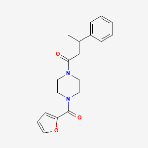 1-[4-(Furan-2-ylcarbonyl)piperazin-1-yl]-3-phenylbutan-1-one