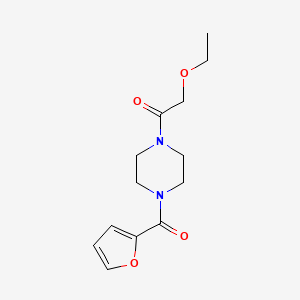 2-Ethoxy-1-[4-(furan-2-ylcarbonyl)piperazin-1-yl]ethanone