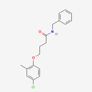 N-benzyl-4-(4-chloro-2-methylphenoxy)butanamide