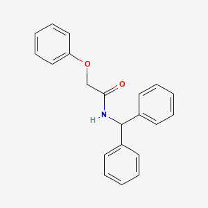 N-(diphenylmethyl)-2-phenoxyacetamide