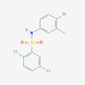 N-(4-bromo-3-methylphenyl)-2,5-dichlorobenzenesulfonamide