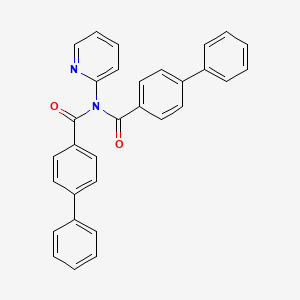 N-(biphenyl-4-ylcarbonyl)-N-(pyridin-2-yl)biphenyl-4-carboxamide