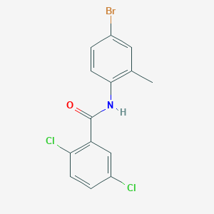 N-(4-bromo-2-methylphenyl)-2,5-dichlorobenzamide