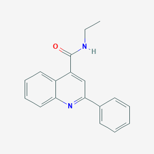 N-ethyl-2-phenylquinoline-4-carboxamide