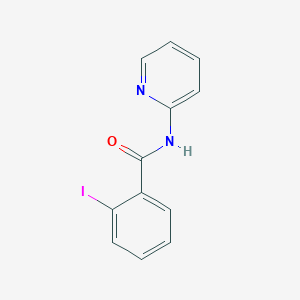 molecular formula C12H9IN2O B11173187 2-iodo-N-(pyridin-2-yl)benzamide CAS No. 349110-29-8