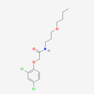 N-(3-butoxypropyl)-2-(2,4-dichlorophenoxy)acetamide