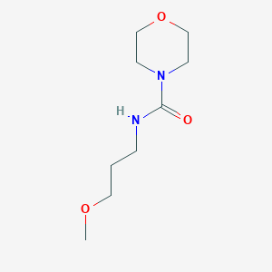 molecular formula C9H18N2O3 B11173303 N-(3-methoxypropyl)morpholine-4-carboxamide 