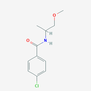 4-chloro-N-(1-methoxypropan-2-yl)benzamide