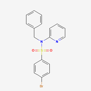 N-benzyl-4-bromo-N-(pyridin-2-yl)benzenesulfonamide