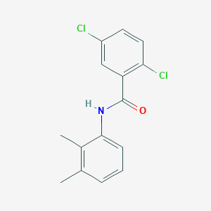 molecular formula C15H13Cl2NO B11173624 2,5-dichloro-N-(2,3-dimethylphenyl)benzamide 