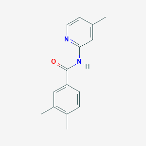 3,4-dimethyl-N-(4-methylpyridin-2-yl)benzamide