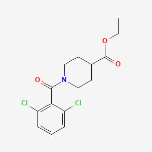 Ethyl 1-(2,6-dichlorobenzoyl)piperidine-4-carboxylate