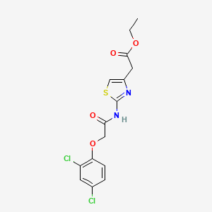 Ethyl (2-{[(2,4-dichlorophenoxy)acetyl]amino}-1,3-thiazol-4-yl)acetate