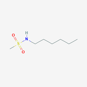 molecular formula C7H17NO2S B11174061 n-Hexylmethanesulfonamide 