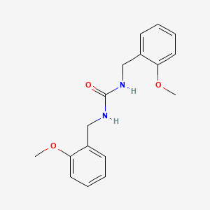 molecular formula C17H20N2O3 B11174142 1,3-Bis(2-methoxybenzyl)urea 