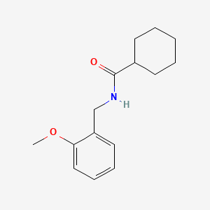 N-(2-methoxybenzyl)cyclohexanecarboxamide