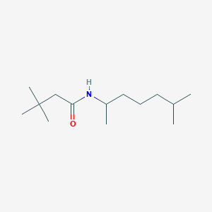 3,3-dimethyl-N-(6-methylheptan-2-yl)butanamide