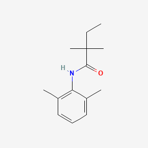 molecular formula C14H21NO B11174246 N-(2,6-dimethylphenyl)-2,2-dimethylbutanamide 