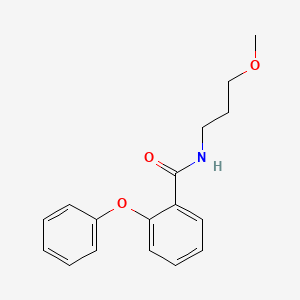 molecular formula C17H19NO3 B11174307 N-(3-methoxypropyl)-2-phenoxybenzamide 