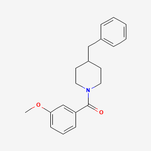 (4-Benzylpiperidin-1-yl)(3-methoxyphenyl)methanone