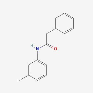 molecular formula C15H15NO B11174350 N-(3-methylphenyl)-2-phenylacetamide CAS No. 50916-16-0