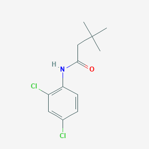 molecular formula C12H15Cl2NO B11174392 N-(2,4-dichlorophenyl)-3,3-dimethylbutanamide 