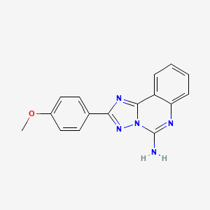 2-(4-Methoxyphenyl)[1,2,4]triazolo[1,5-c]quinazolin-5-amine