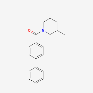 Biphenyl-4-yl(3,5-dimethylpiperidin-1-yl)methanone