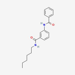 3-benzamido-N-hexylbenzamide