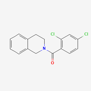 (2,4-dichlorophenyl)(3,4-dihydroisoquinolin-2(1H)-yl)methanone