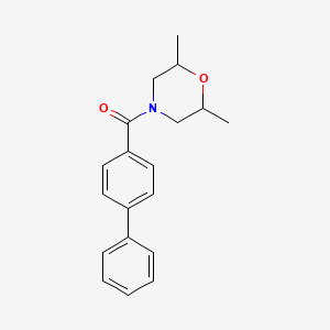 Biphenyl-4-yl(2,6-dimethylmorpholin-4-yl)methanone