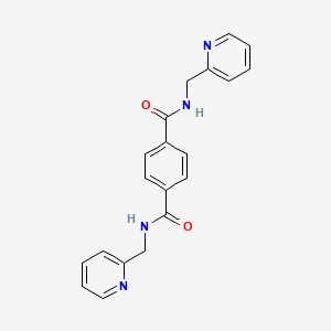 N,N'-bis(pyridin-2-ylmethyl)benzene-1,4-dicarboxamide