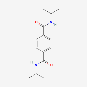 molecular formula C14H20N2O2 B11175077 N,N'-di(propan-2-yl)benzene-1,4-dicarboxamide CAS No. 15208-70-5