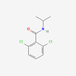 molecular formula C10H11Cl2NO B11175142 2,6-dichloro-N-(propan-2-yl)benzamide 