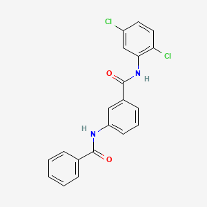 3-benzamido-N-(2,5-dichlorophenyl)benzamide