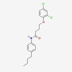 N-(4-butylphenyl)-4-(2,4-dichlorophenoxy)butanamide