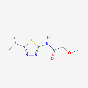 2-methoxy-N-[5-(propan-2-yl)-1,3,4-thiadiazol-2-yl]acetamide