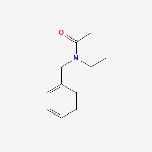 molecular formula C11H15NO B11175348 N-Benzyl-N-ethylacetamide CAS No. 34597-04-1