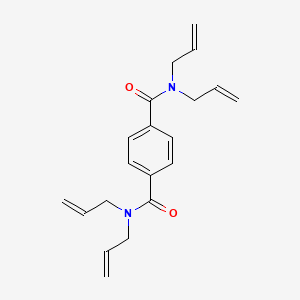 molecular formula C20H24N2O2 B11175398 N,N,N',N'-tetra(prop-2-en-1-yl)benzene-1,4-dicarboxamide 