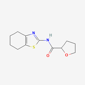 N-(4,5,6,7-Tetrahydrobenzo[d]thiazol-2-yl)tetrahydrofuran-2-carboxamide