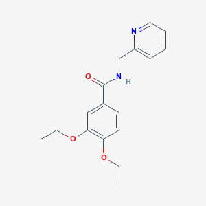 3,4-diethoxy-N-(pyridin-2-ylmethyl)benzamide