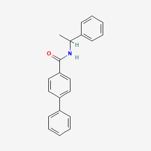 n-(1-Phenylethyl)-[1,1'-biphenyl]-4-carboxamide