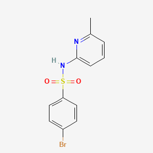 4-bromo-N-(6-methylpyridin-2-yl)benzenesulfonamide